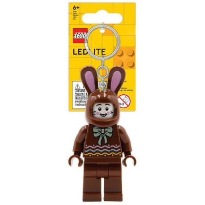 LEGO svítící klíčenka - Iconic Čokoládový Zajíc