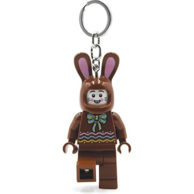 LEGO svítící klíčenka - Iconic Čokoládový Zajíc