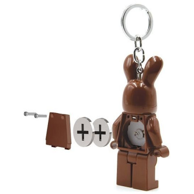 LEGO svítící klíčenka - Iconic Čokoládový Zajíc