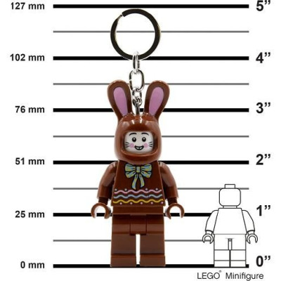 LEGO svítící klíčenka - Iconic Čokoládový Zajíc