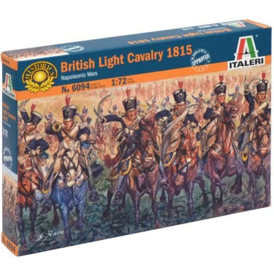 Model Kit figurky 6094 - NAPOLEONIC WARS - BRITISH LIGHT CAVALRY 1815 (1:72)