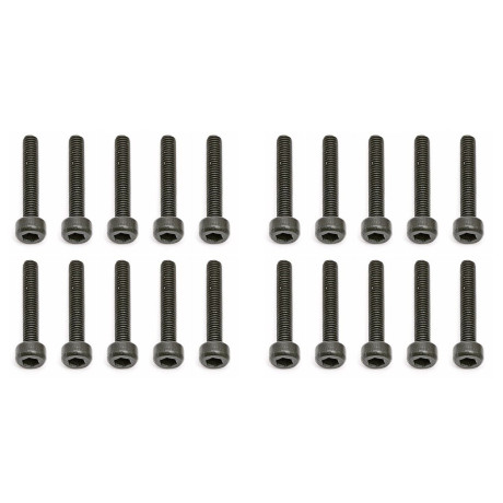 M3x18mm, Imbus šrouby s válcovou hlavou, 10 ks.