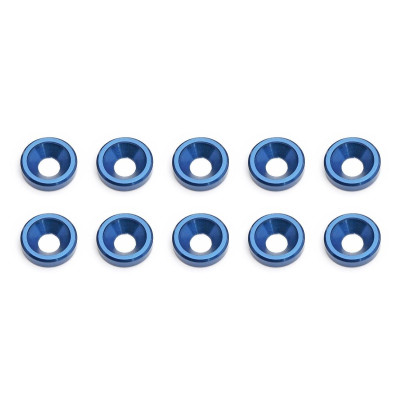 Modré hliníkové podložky