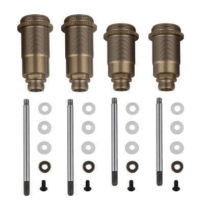 FT 13x23 a 27,5 mm FOX těla tlumičů včetně chormovaných pístníc a těsnění, 2 + 2 ks