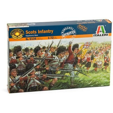 Model Kit figurky 6136 - SCOTTISH INFANTRY (NAP.WARS) (1:72)