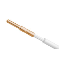 Komplett bowden, amely egy műanyag csőből (3x2mm) és egy rugalmas acélzsinórból (0,8mm) készült belső rúdból áll, amelyet egy ezer éllel ellátott belső cső (2x1mm) zár be. A végén M2-es menettel, a másik végén módosítás nélkül. Hossza 1500mm.