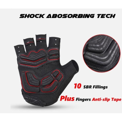 Tenká fotografické rukavice na půl prstu (XXL)