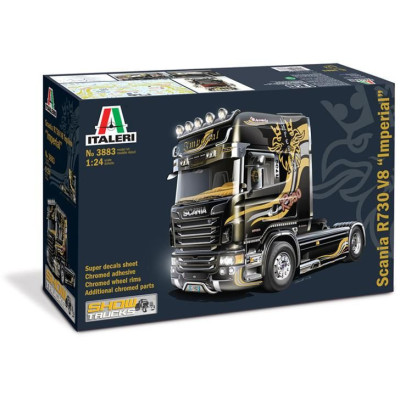 Model Kit truck 3883 - SCANIA R V8 TOPLINE " IMPERIAL" (1:24)
