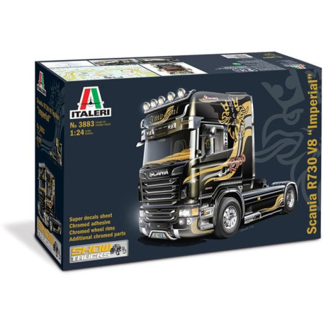 Model Kit truck 3883 - SCANIA R V8 TOPLINE " IMPERIAL" (1:24)