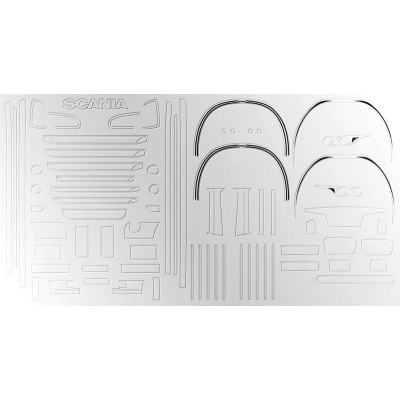 Model Kit truck 3883 - SCANIA R V8 TOPLINE " IMPERIAL" (1:24)