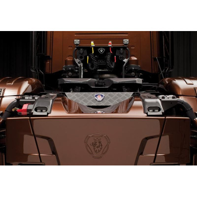 Model Kit truck 3897 - SCANIA R BLACK AMBER (1:24)