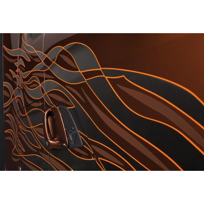 Model Kit truck 3897 - SCANIA R BLACK AMBER (1:24)