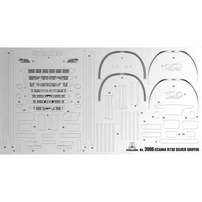 Model Kit truck 3906 - SCANIA R730 STREAMLINE 4x2 (1:24)