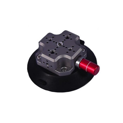 CNC Quick Release Vehicle Suction Mount (4.5inch) Titanium
