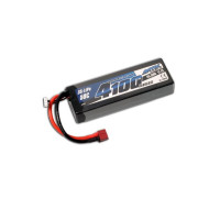 T-DYN csatlakozóval, kapacitás 4100mAh, 50C kisütési áram (rövid távon 60C), XH-3S balancer csatlakozók, feszültség 11,1V/3S, hossz: 138mm, szélesség: 46,0mm, magasság: 25mm, súly: 347g.