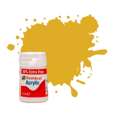 Humbrol barva akryl AB0016 - No 16 Gold - Metallic - 12ml