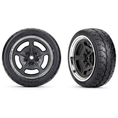 Traxxas kolo 1.9", disk chomovaný, pneu Reponse (přední) (2)