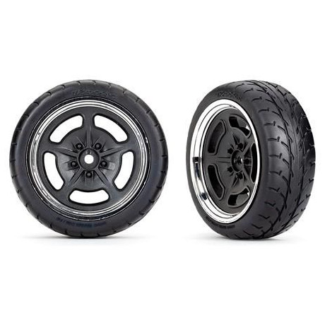 Traxxas kolo 1.9", disk chomovaný, pneu Reponse (přední) (2)