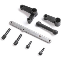 Pótalkatrész RC autó modellekhez Losi Mini JRX2: kormánymű készlet