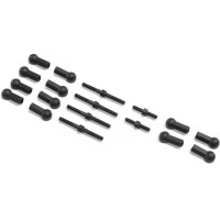 Pótalkatrész Losi Mini JRX2 RC autó modellekhez: geometria rúd készlet, állítható (6 db)