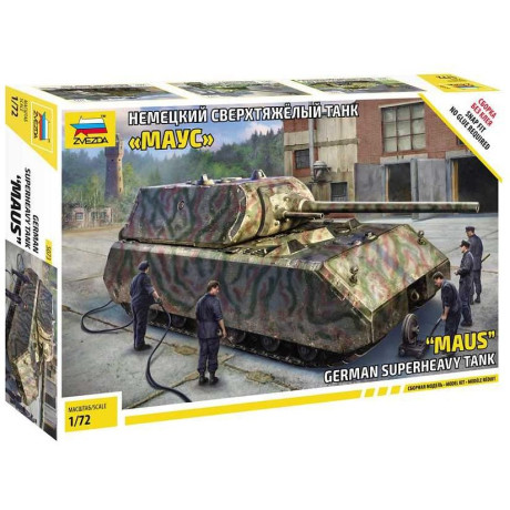 Model Kit tank 5073 - Pz.Kpfw.VII "Maus" (Snap Fit)(1:72)