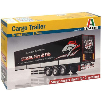 Model Kit návěs 3885 - CARGO TRAILER (1:24)