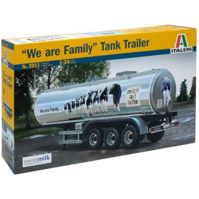 Model Kit návěs 3911 - CLASSIC TANK TRAILER "We are family" (1:24)