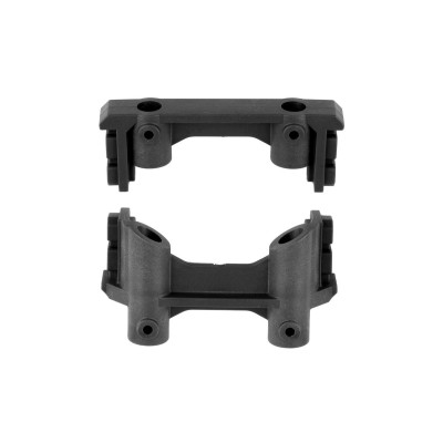 Enduro plastové držáky, nárazníků, tvrdé, 1+1 ks.