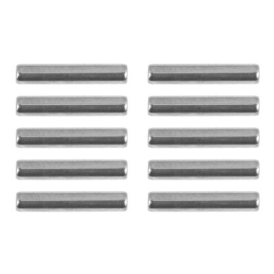 Ocelové čepy, M2x11mm, 10 ks.