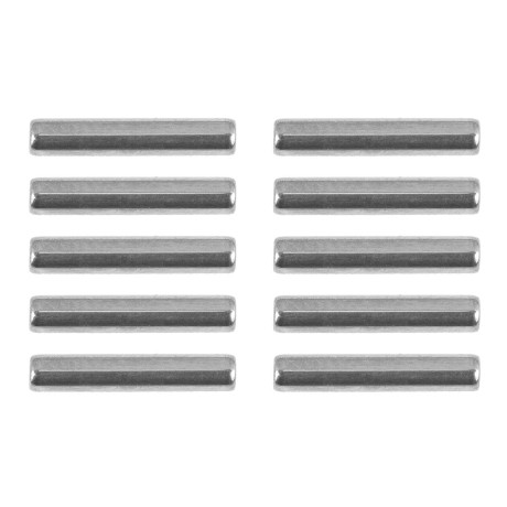 Ocelové čepy, M2x11mm, 10 ks.