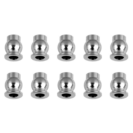 FT ocelové kuličky kloubků s límcem, 10 ks.