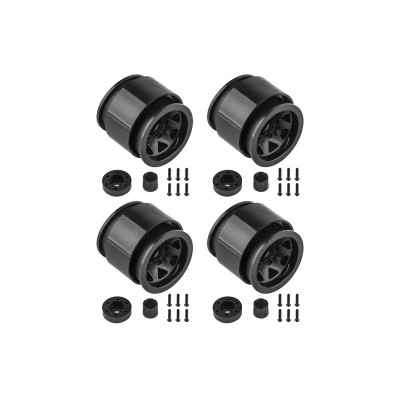 Enduro plastovéTrigon Beadlock disky, 1.55, černé, 4 ks.