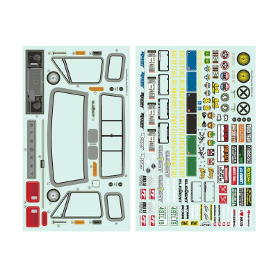 Sendero nálepky, 1 ks.