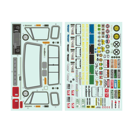 Sendero nálepky, 1 ks.
