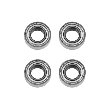 Kuličkové ložisko, 4x8x3 mm, 4 ks.
