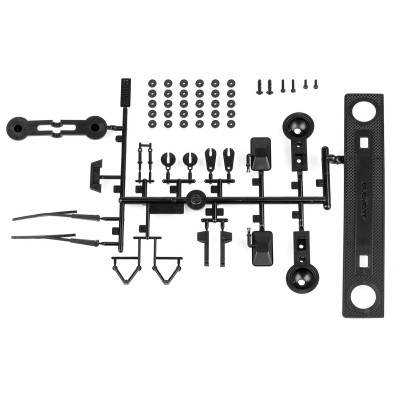 Trailwalker plastové doplňky karoserie, černé, sada