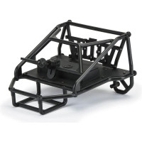 Pro-Line hátsó vázszerkezet expedíciós és lánctalpas modellekhez 1:10 méretarányban. Tartós nejlonból készült. A ketrec tartalmaz egy pótkeréktartót és tartókat más elrendezési tartozékok számára (nem tartozék).  