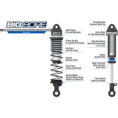 Pro-Line tlumič Big Bore Scaler 90-95mm (2)