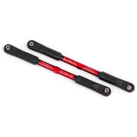 Könnyű és tartós alumíniumból készült tuning alkatrész a nagy tartósság érdekében. Design szín eloxálás - Traxxas 144mm-es alumínium összekötő rúd piros eloxálva (2)
