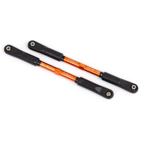 Könnyű és tartós alumíniumból készült tuning alkatrész a nagy tartósság érdekében. Design szín eloxálás - Traxxas 144mm-es alumínium összekötő rúd narancssárga eloxált (2)