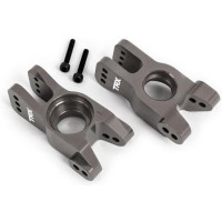 Könnyű és tartós alumíniumból készült tuning alkatrész a nagy tartósság érdekében. Design szín eloxálás - Traxxas alumínium titán eloxált hátsó karosszéria (bal és jobb oldali).