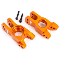 Könnyű és tartós alumíniumból készült tuning alkatrész a nagy tartósság érdekében. Design szín eloxálás - Traxxas alumínium hátsó karosszéria, narancssárga eloxált (bal és jobb oldali).
