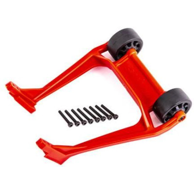 Traxxas opěrná kolečka červená