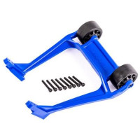 Könnyű és tartós alumíniumból készült tuning alkatrész a nagy tartósság érdekében. Dizájn szín eloxálás - Traxxas támasztókerék kék