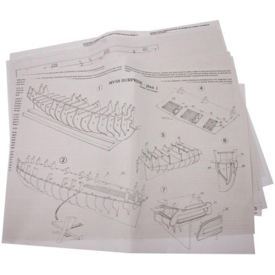 MAMOLI H.M.S. Surprise 1796 1:75 kit