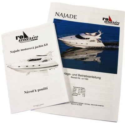 ROMARIN Motorová jachta Najade kit