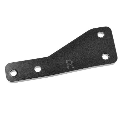 Výztuha tlumiče - zadní - hliníková - černá - 1 ks.