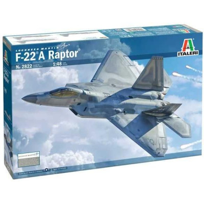 Model Kit letadlo 2822 - Lockheed Martin F-22A Raptor (1:48)