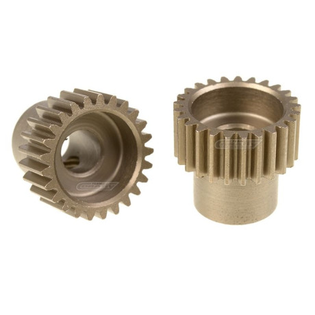 Ocelový tvrzený pastorek 25 zubů (modul 48DP)