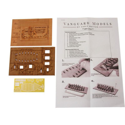 Vanguard Models Kutter člun 18" 1:64 kit